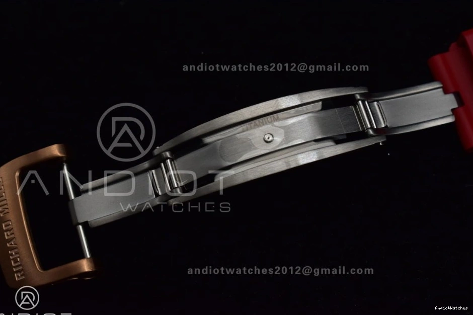 Rubber V Red Edition Lotus ModernLook 1:1 1020 Strap Dial A7750 KVF on Chrono Crystal Best RM011 NTPT 0324